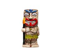 bar@drinkstuff Kane Ceramic Tiki Mug 470ml Large Ceramic Tiki Cocktail Mug with Sculpted Tiki Face for Rum Cocktails Tropical Drinks Decorative Barware for Home Bar Parties Luaus Events