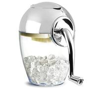 bar@drinkstuff Manual Ice Crusher - Chrome Plated Cocktail Ice Crusher for Crushed Ice, Mojitos, Tiki Drinks, Slushies & Home Bar Use