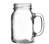 bar@drinkstuff Mason Drinking Jar Glasses 20oz / 568ml, Case of 24