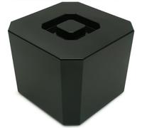 bar@drinkstuff Octagonal Ice Bucket Black 4.5ltr, Single