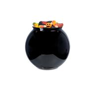 bar@drinkstuff Plastic Cocktail Fish Bowl - 3 L (105.5 oz) Black Party Sharing Bowl, Reusable Plastic, Ideal for Cocktails & Punch (18)