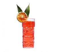 bar@drinkstuff Plastic Tiki Mug 500ml Durable Reusable Plastic Tiki Cocktail Mug with Tiki Face for Rum Cocktails Mocktails Soft Drinks Outdoor Barware for Parties BBQ Beach Events (1)