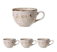 bar@drinkstuff Steelite Craft Low Cup White 8oz / 230ml, Single (Pack of 4)