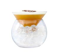 bar@drinkstuff Stemless Martini Chiller Glasses 5.25oz / 150ml - Single