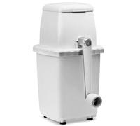 bar@drinkstuff White Plastic Ice Crusher - Cocktail Ice Crusher, Manual Ice Cube Crusher, Domestic Use - Great for Mojito Cocktails!