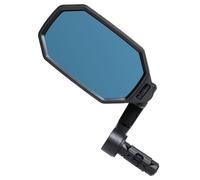 Bar End Bike Mirrors, High-Definition Convex Blue Glass Lens for Scooter Electric Bicycle, Scratch Resistant, Ebike Safe Rearview Mirror for Left Side Olny BT-022LB
