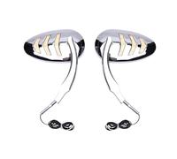 Bar End Mirrors Handlebar Rearview Mirrors For Models From 1997 Motorcycle Rear View Mirror With Turn Signal Light Handlebar Mirrors