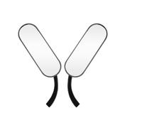 Bar End Mirrors Handlebar Rearview Mirrors For Touring Electra Glide Dyna Fat&boy Softail Sportster Universal Motorcycle Rearview Mirror Black Chrome Side Mirrors