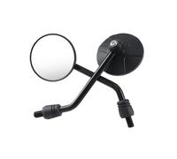 Bar End Mirrors Handlebar Rearview Mirrors For Universal M8 M10 Motorcycle Rearview Mirror 67mm/2.63” Diameter Round Convex Glass Mirrors Accessories