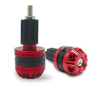 Bar End Plug,Handlebar End Caps Plug Bar,Motorcycle Handlebar End Slider Plug Caps,for motorcycle handlebar ends (red)