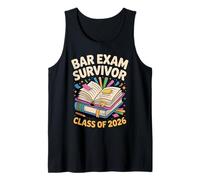Bar Exam Survivor Class of 2026 Law Grad Tank Top