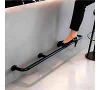 Bar Foot Rail,15.7ft Stainless Steel Wall Mount Foot Rail Kit - Undercounter Bar Foot Rest for Commercial Bars & Kitchen Islands - Durable Black Design (480cm)