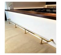 Bar Foot Rail,Premium Heavy Duty Bar Rail Undercounter Kit 70-300cm - Rust Resistant Commercial Grade Hardware for Kitchen, Restaurant, DIY Home Bar, Hotel Projects (200cm/78.7in)