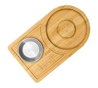Bar Glass Rimmer - Salt Rimmer for Cocktails | Glass Rimmers | Salt Sugar Cushion Tray for Cocktail and Margarita | Margarita Salts Wooden Rimmerr | Seasoning Boxes