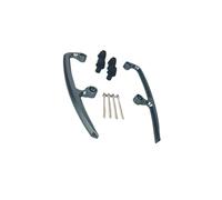 Bar Handle Hand Rail Armrest for Kawasaki For Z650 for Ninja650 Rear Passenger Seat for Ninja 650 2017-2022 Motorcycle Accessories (Grey)