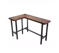 Bar Height Table Set, Modern Rectangular Table for Restaurant, Bistro, Cafe, Tea Shop - Ideal Narrow Long Design for Commercial Use