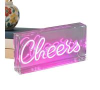 Bar Illuminated Signboard,USB Powered Desktop 3D Neon Lighting - Table Party Decoration | For Home Use Man Cave Drinking Match Football Room Apartment Dorm And Club