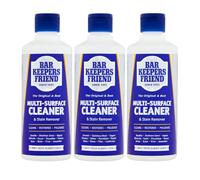 Bar Keepers Friend Multi-Surface Cleaner 3x250g - Original & Best - Cleans, Restores and Polishes - Perfect for Work Surfaces, China & Glassware, Stainless Steel Sinks, Cookers and Cookware