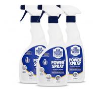 Bar Keepers Friend Power Spray 500ml 3-Pack, Multi-Surface Active Foaming Cleaner for Kitchen & Bathroom, Tough Limescale Remover & Grease Shifter, Oxalic Acid Based Surface Cleanser, Case of 3 Bottle