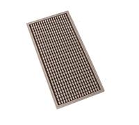 Bar Mats for Home Pub,Rubber Bar Mats Bar Mat Coffee Maker Countertop Spill Waterproof Heat Resistant for Home Accessories(Light Brown)