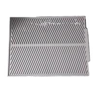 Bar Mats for Home Pub,Rubber Bar Mats Multifunctional Coffee Bar Mat PVC Soft Silicone Anti Slip Water Drainage Foldable Reusable(Grey)