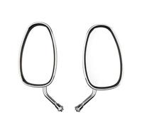 Bar Mirrors Motorcycle 1 Pair Chrome Motorcycle Mirror Motorbike Rearview Mirror For Vmax Virago 535 V-Star 650 1100 1300 Warrior Star Rear