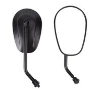 Bar Mirrors Motorcycle For Touring Road King Road Glide Sportster 883 1200 Dyna Heritage Softail Black Motorcycle 8MM Rear View Mirrors Rear(A)
