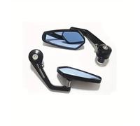 Bar Mirrors Motorcycle Motorcycle Handle Bar End Mirror 7/8" 22 mm Side Rearview Mirrors Smoke Blue Lens For Ducati Rear