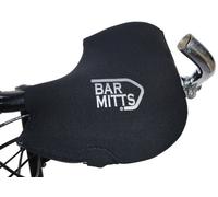 BAR MITTS Cold Weather Mountain/Commuter Bike Neoprene Handlebar Mittens, Two Bar End Openings, Small/Medium