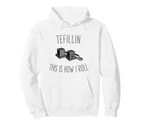 Bar Mitzvah Boy Gift Tefillin This Is How I Roll Pullover Hoodie