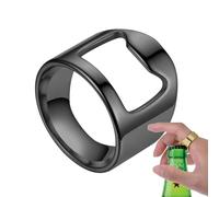 Bar Opener Ring - Creative Beer Bar Tool - Titanium Steel Creative Tool, Stylish Versatile Finger Party Ring Nightclub for Bartenders