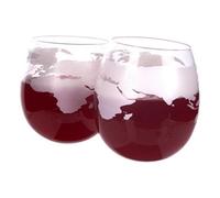 Bar Originale Globe Rocker Glasses 300Ml Set Of 2 Clear
