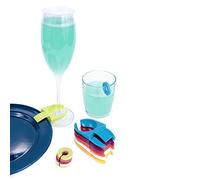 Bar Originale Party Pieces Buffet Plate Clips and Glass Marker Pack