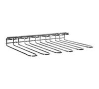 Bar Originale Wall Mounted Glass Rack 5 Sections, Silver