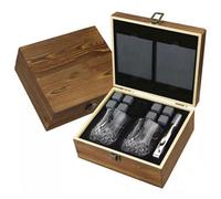 Bar Originale Whisky Glasses And Stones Set