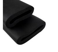 Bar Padding Tubing Flexible Hollow Tube Covers Wrap Black Foam Insulation Lagging Sponge Protective Sleeve for Pull-up Bar Handle/Roof Rack/AC Unit/Guitar Stand(ID60MM x T20MM x 1.9M)