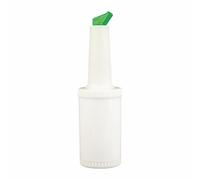 Bar Pourer Wine Aerator Decanter Mixer in Green - Smooth Plastic Design - 1L