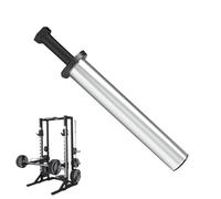 Bar Rack - Heavy Duty Home Gym Storage | Dumbbell Plate Floors | Single Bolt Hanging Connecting Rod | Space Saving Squat Rack Attachment Harbell