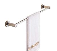 Bar Rail Single Rod Bar Rack with Sus 304 Stainless Steel Bracket Wall Mount Bathroom Shelf Rack Contemporary Style Rack,110cm