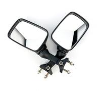 Bar Rear Mirror Motorcycle Rearview Mirrors For Suzuki GSX400 78A VC ZXR 250 GSX 400 Bar Side View Mirror Anti-Vibration Motorbike Side Rearview Mirrors