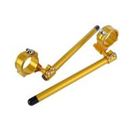 Bar Riser 37MM 45MM 51MM 52MM 58MM Riser Raised Higher Clipon Clip On Motorcycle Adjustable Handlebar Handle Bar Fork Clamp(Color-G 52 mm)