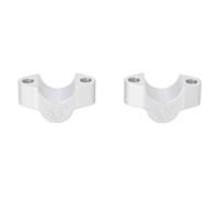 Bar riser H=20 mm. Silver. Triumph Tiger 900 GT/Rally Pro.
