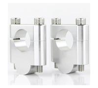 Bar Riser Mount For Street For Triple 675 For Trident For Scrambler 7/8" 22mm Handlebar Mounting Risers Clamp CNC Aluminum(S Riser 30mm)