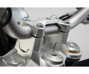 Bar riserH=30 mm. Silver. BMW F 750/800 GS (17-).