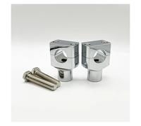 Bar Risers Clamp Handlebar For VTX 1800 N Motorcycle 7/8" 1" Handlebar Riser Clamp Aluminum Handlebar Risers Kit(25MM Chrome)