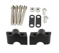 Bar Risers Compatible With For ER-6N For Ninja650 Motorcycle Handlebar Stem Lifter Riser Clamp Mounting Kit Handlebars Can Increase Height 30mm