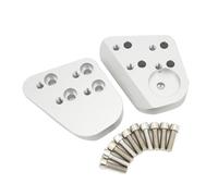 Bar Risers Compatible With For R1100RT 1994-2001 R1150RT 2001-2003 Motorcycle Accessories Aluminum Alloy Handlebar Lifters Handlebar Riser Clamps Mounts(Silver)