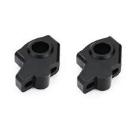 Bar Risers For CB1000R 2008 2009 2010 2011 2012 2013 2014 2015 2016 2017 22mm 7/8" Motorcycle Back Moved Offset Handlebar Risers Handlebar Clamp(Matte Black)