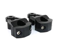 Bar Risers For Triumph For Bonneville 790 2001-2007 For Bobber 2016-2021 T100 T120 CNC Handle Bar Riser Handlebar Risers 25.4mm Handlebar Clamp(Black)