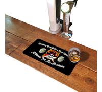Bar Runner Mat For Home Pub, Borderless Beer Rubber Mats, Cocktail Bar Gifts Accessories for Pubs Bars - Drinking Rum